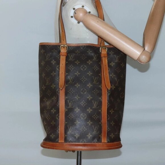 LOUIS VUITTON Monogram Bucket GM Shoulder Bag M42236 LV Auth 128384 - Picture 13 of 15